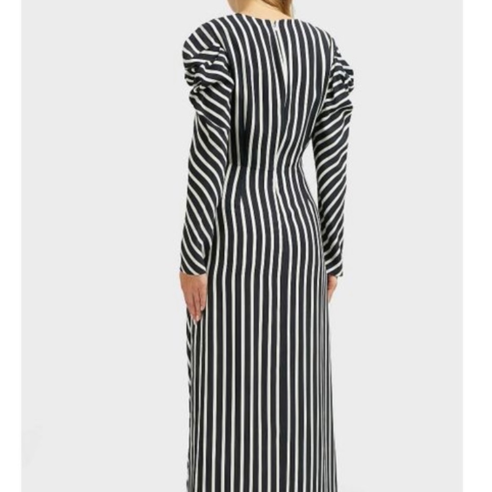 Johnathan Simkhai striped midi dress - Picture 2 of 6